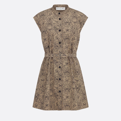 Short Belted Shirtdress