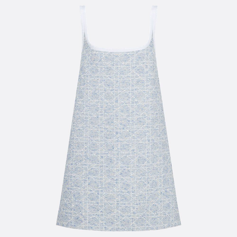 Short Flared Cannage Dress