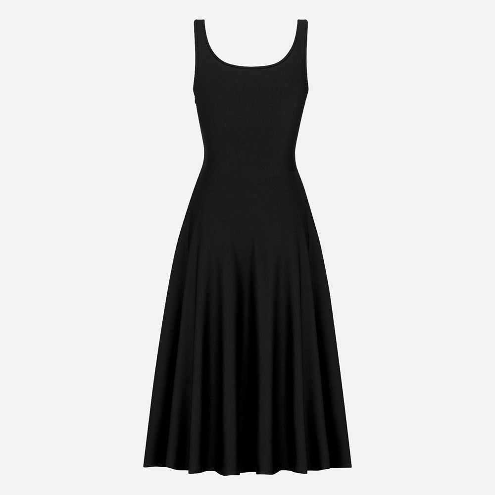 Mid-Length Flared Dress