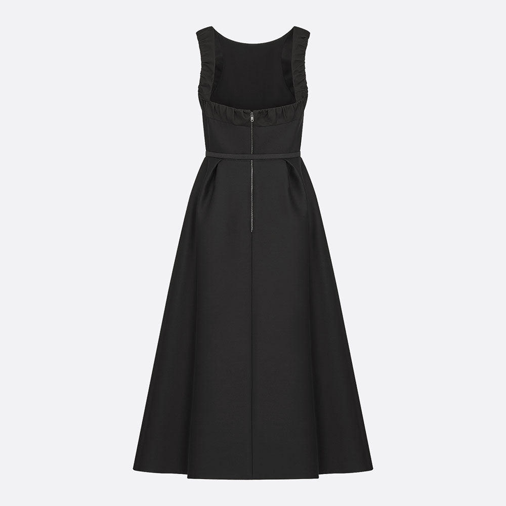 Flared Mid-Length Dress