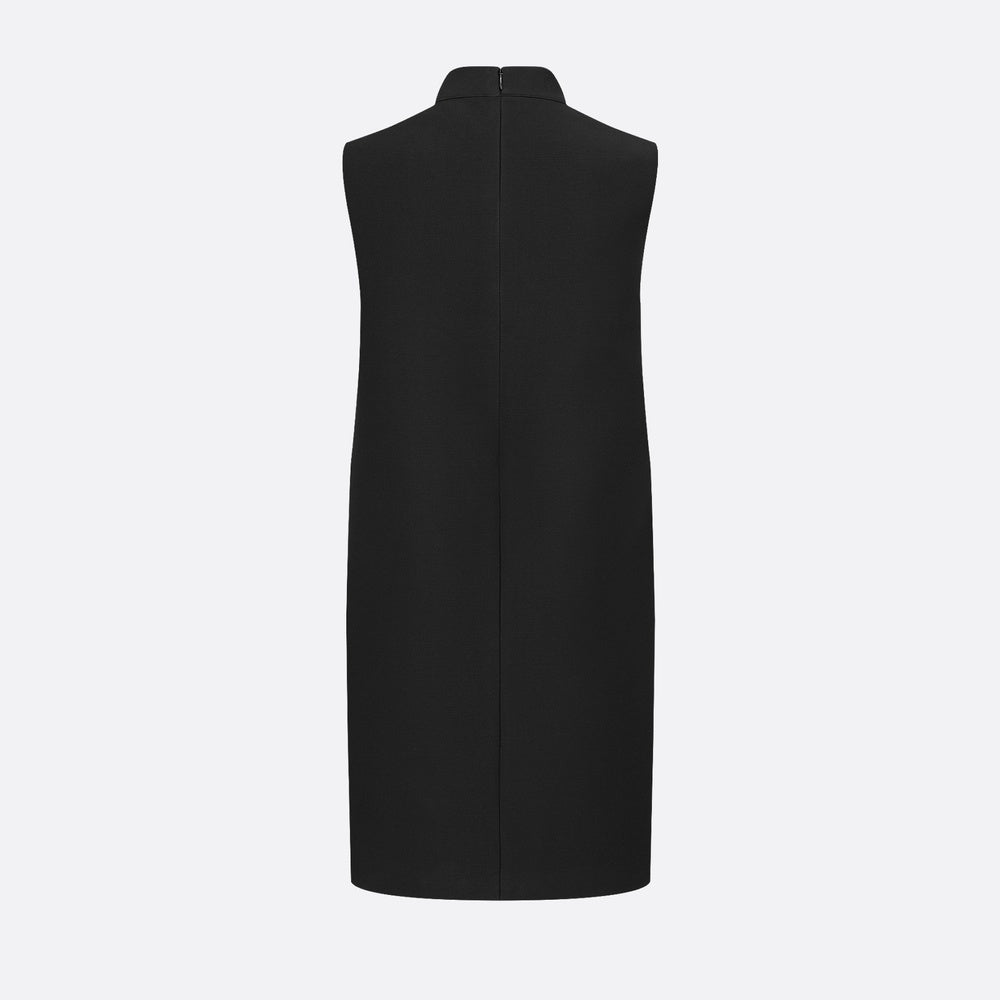 Short Dress with CD Buttons