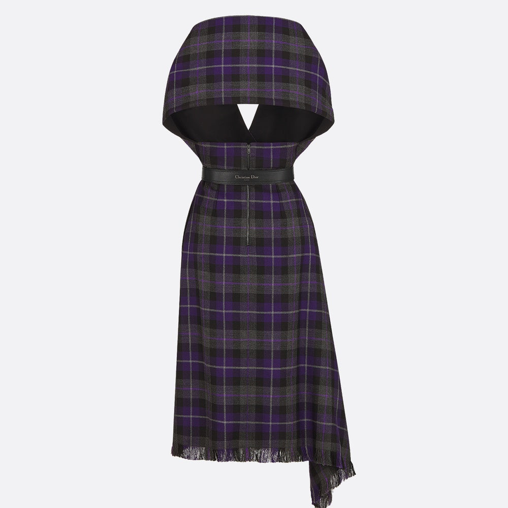 Mid-Length Belted Dress