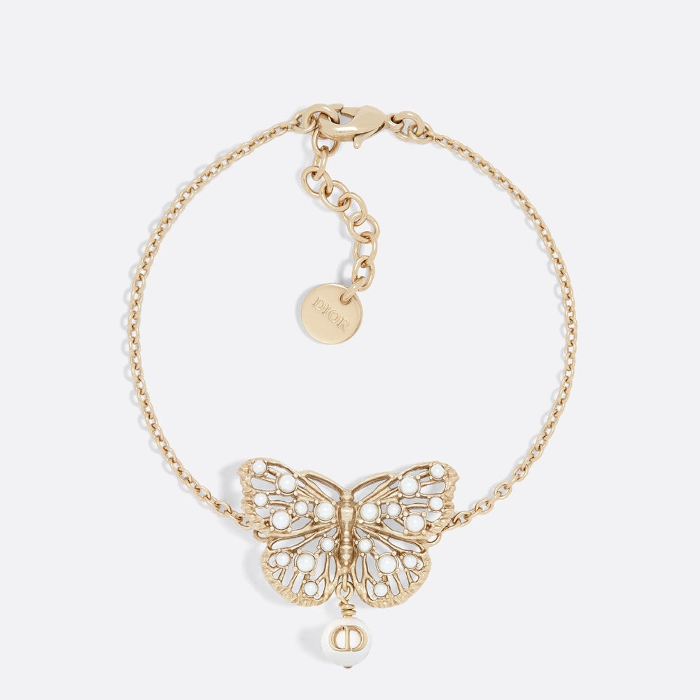 Toile de Jouy Papillon Bracelet