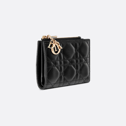 Lady Dior Dahlia Wallet