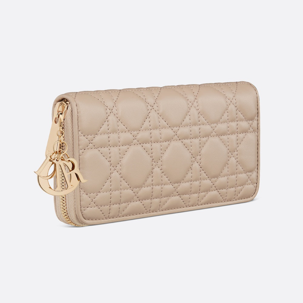 Lady Dior Voyageur Wallet