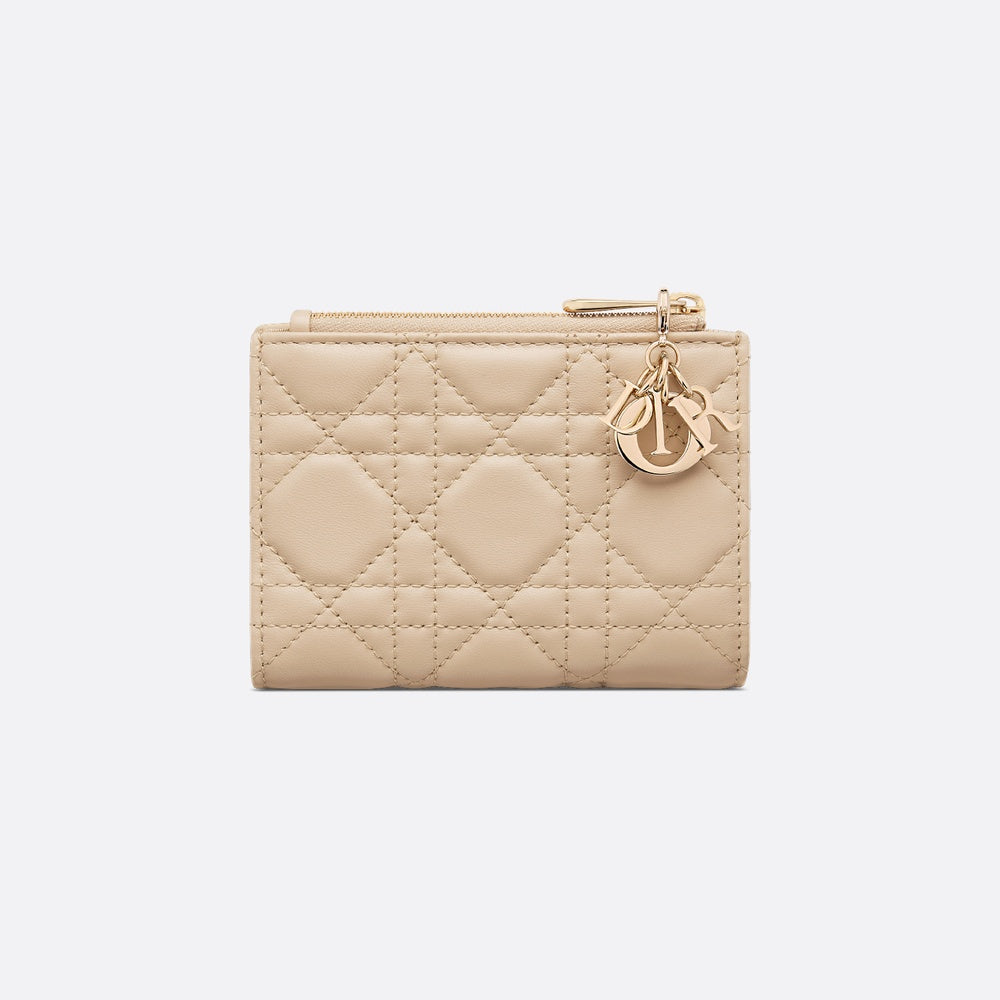Lady Dior Dahlia Wallet