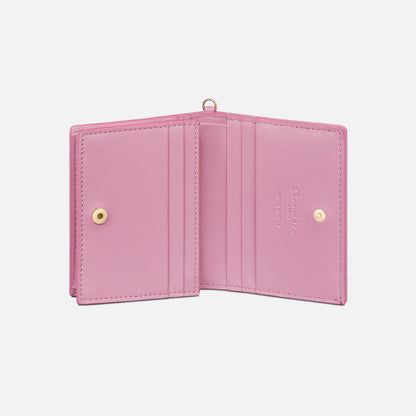 Mini Lady Dior Gardenia Wallet