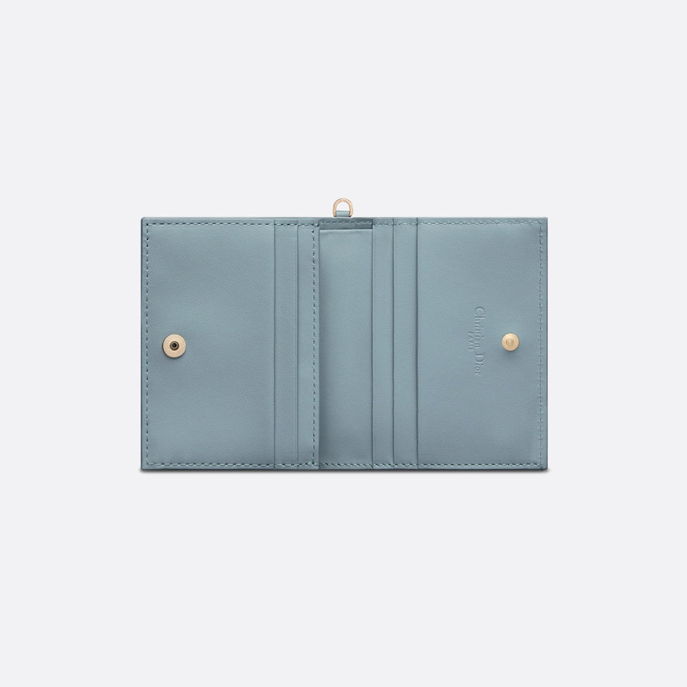 Mini Lady Dior Gardenia Wallet