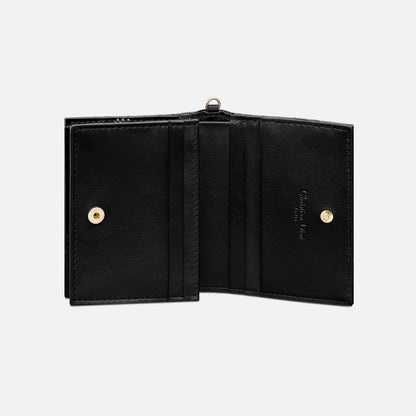 Mini Lady Dior Gardenia Wallet