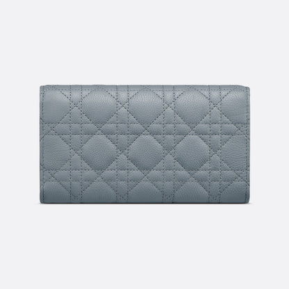Dior Caro Orchid Long Wallet