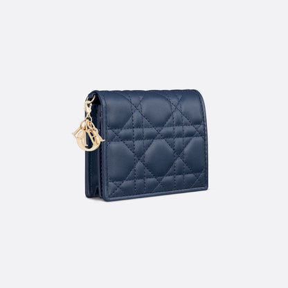 Mini Lady Dior Gardenia Wallet
