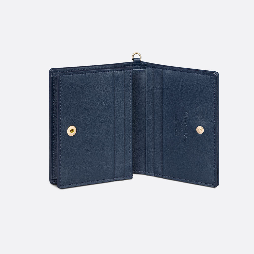 Mini Lady Dior Gardenia Wallet
