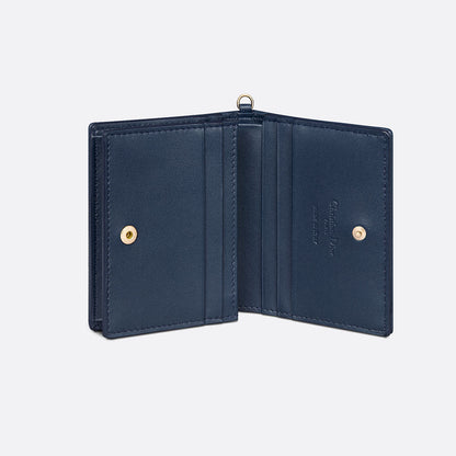 Mini Lady Dior Gardenia Wallet