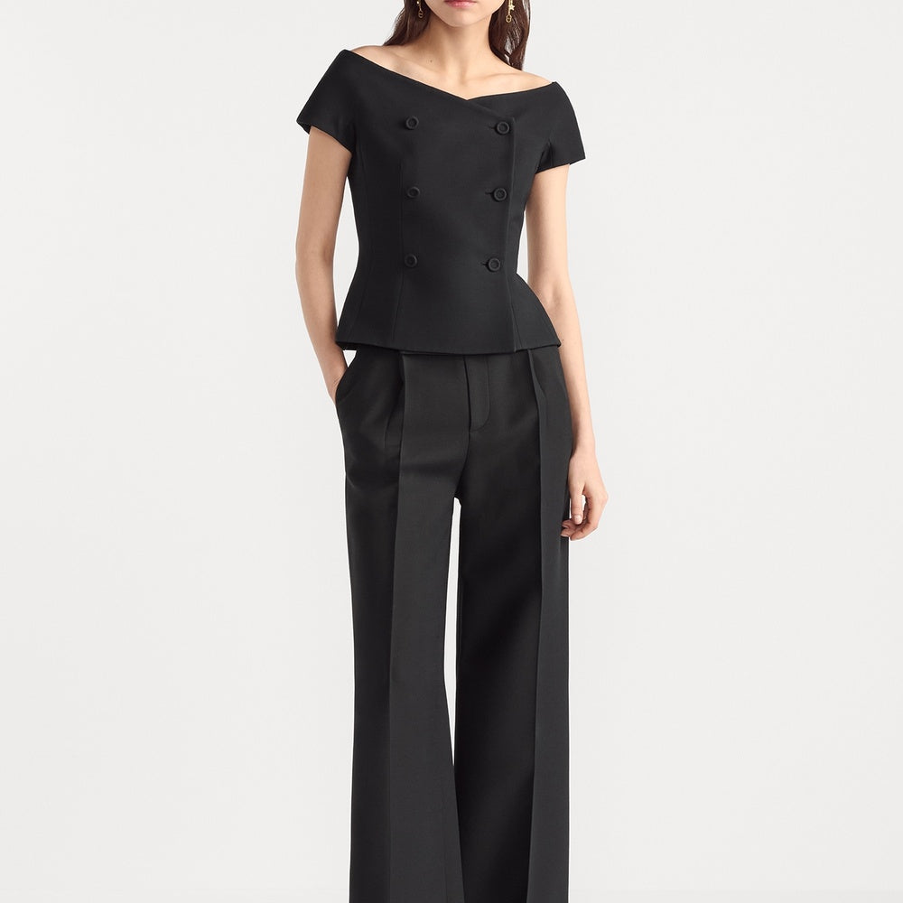 Off-The-Shoulder Jacket