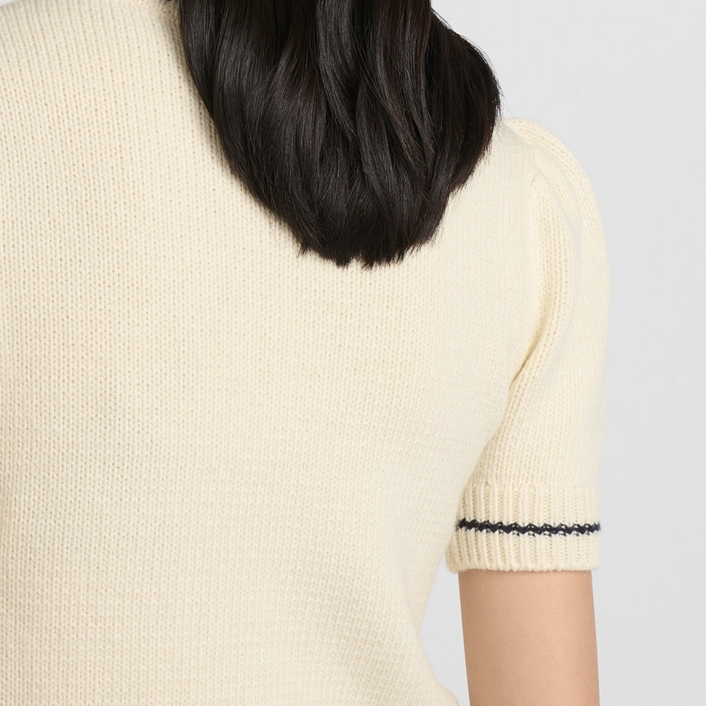 Short-Sleeved Sweater