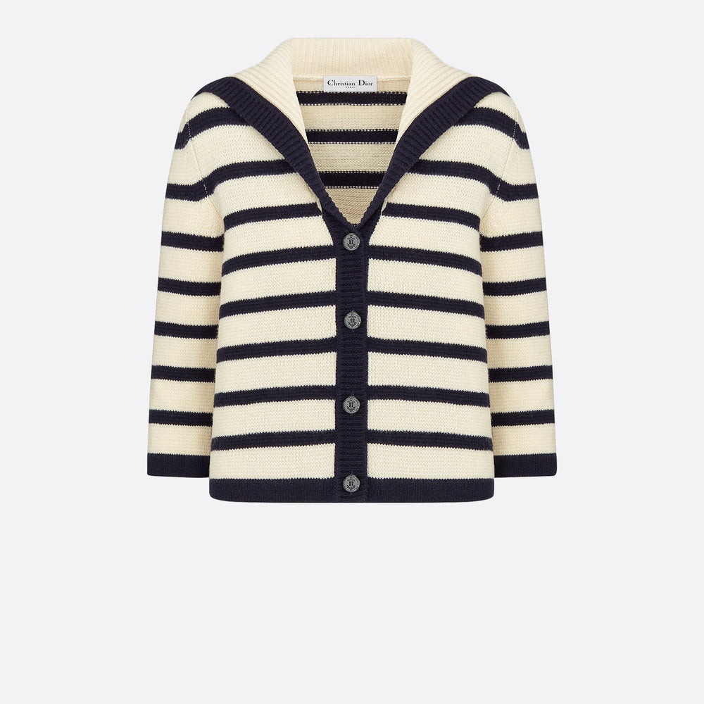 Dior Mariniere Cardigan