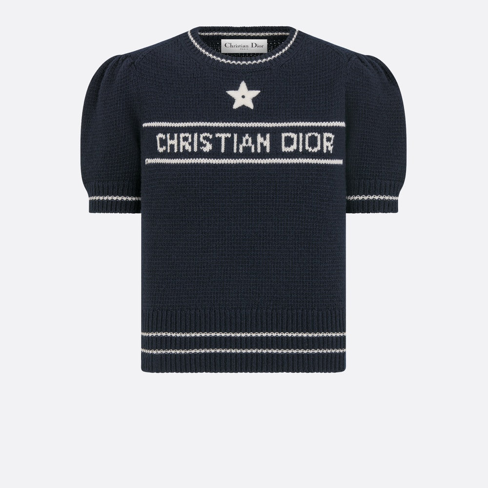 Christian Dior Short-Sleeved Sweater