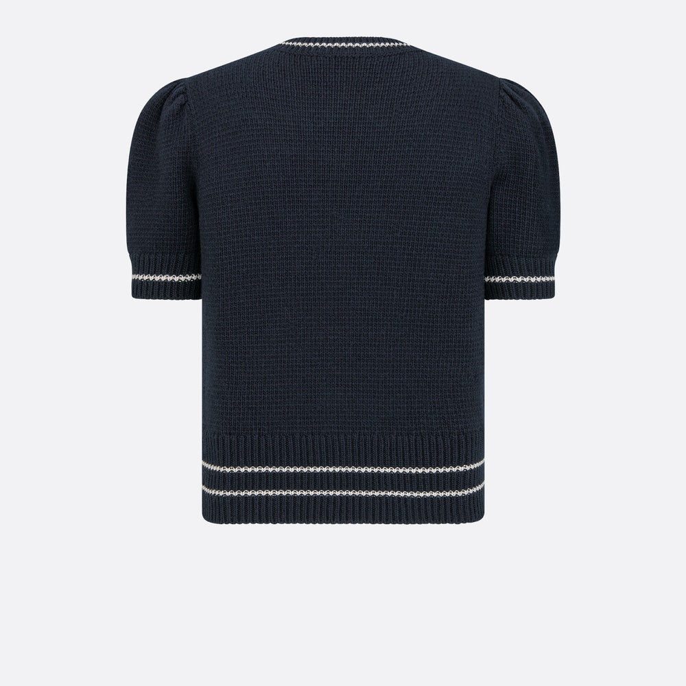 Christian Dior Short-Sleeved Sweater