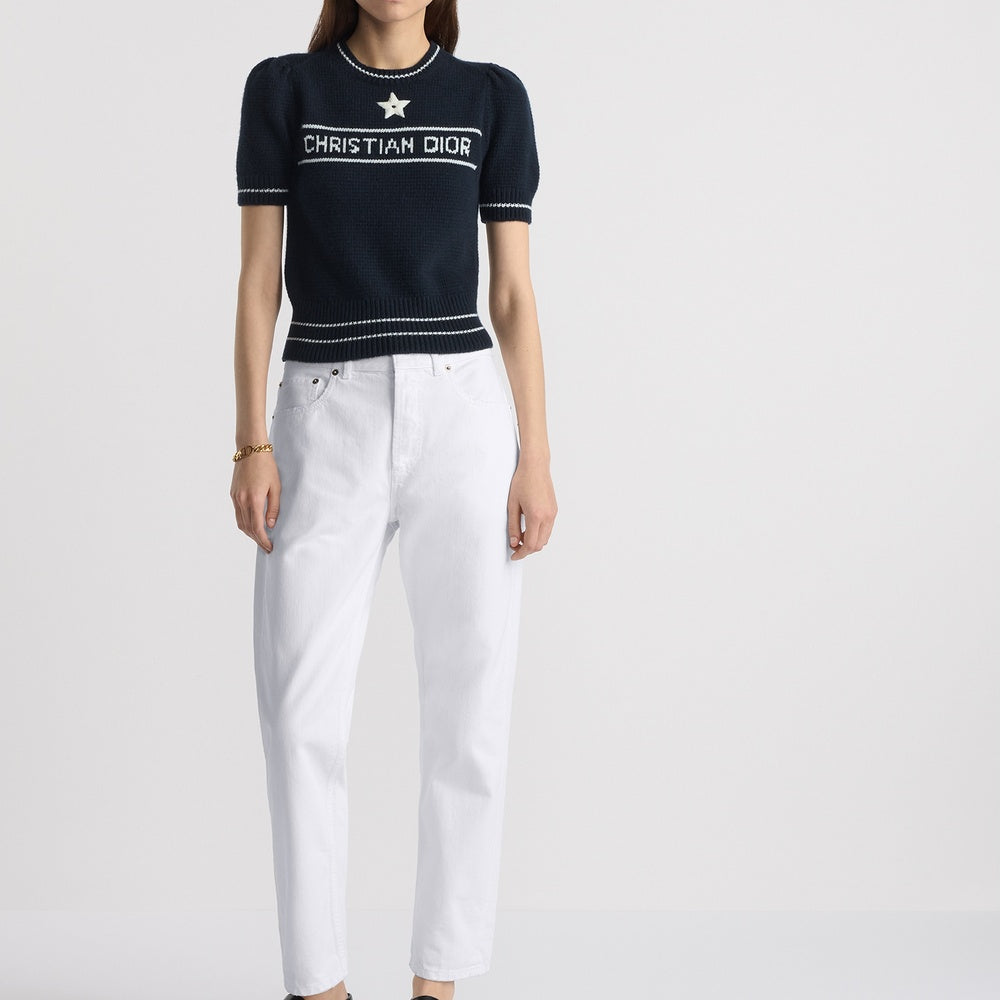 Christian Dior Short-Sleeved Sweater