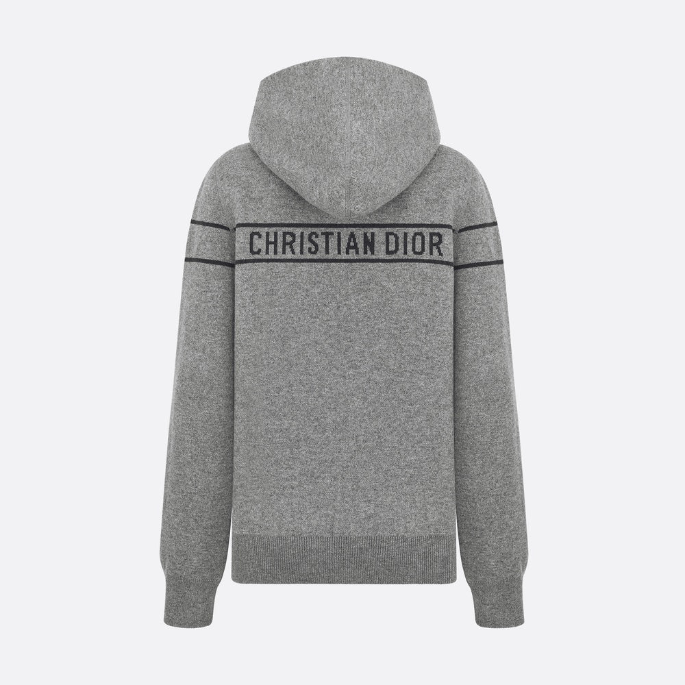 Reversible Hooded Cardigan