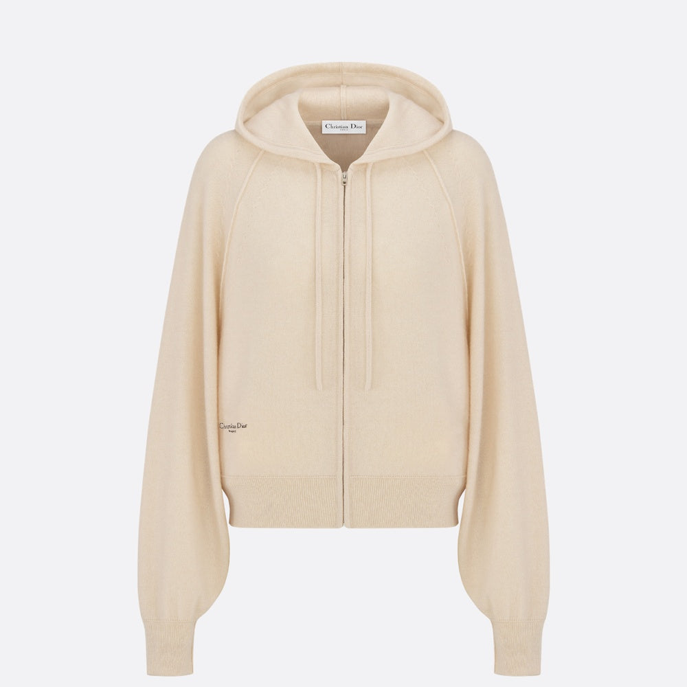 Hooded Zipped Cardigan