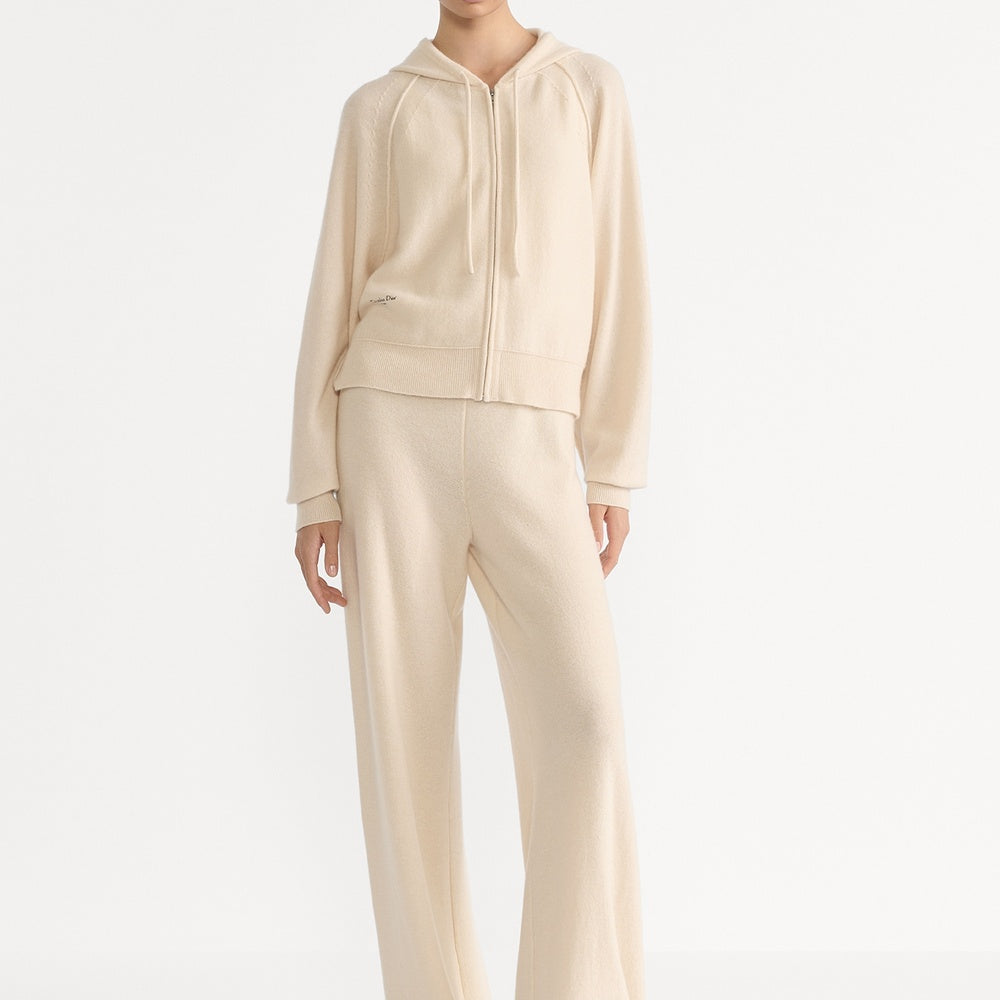 Hooded Zipped Cardigan
