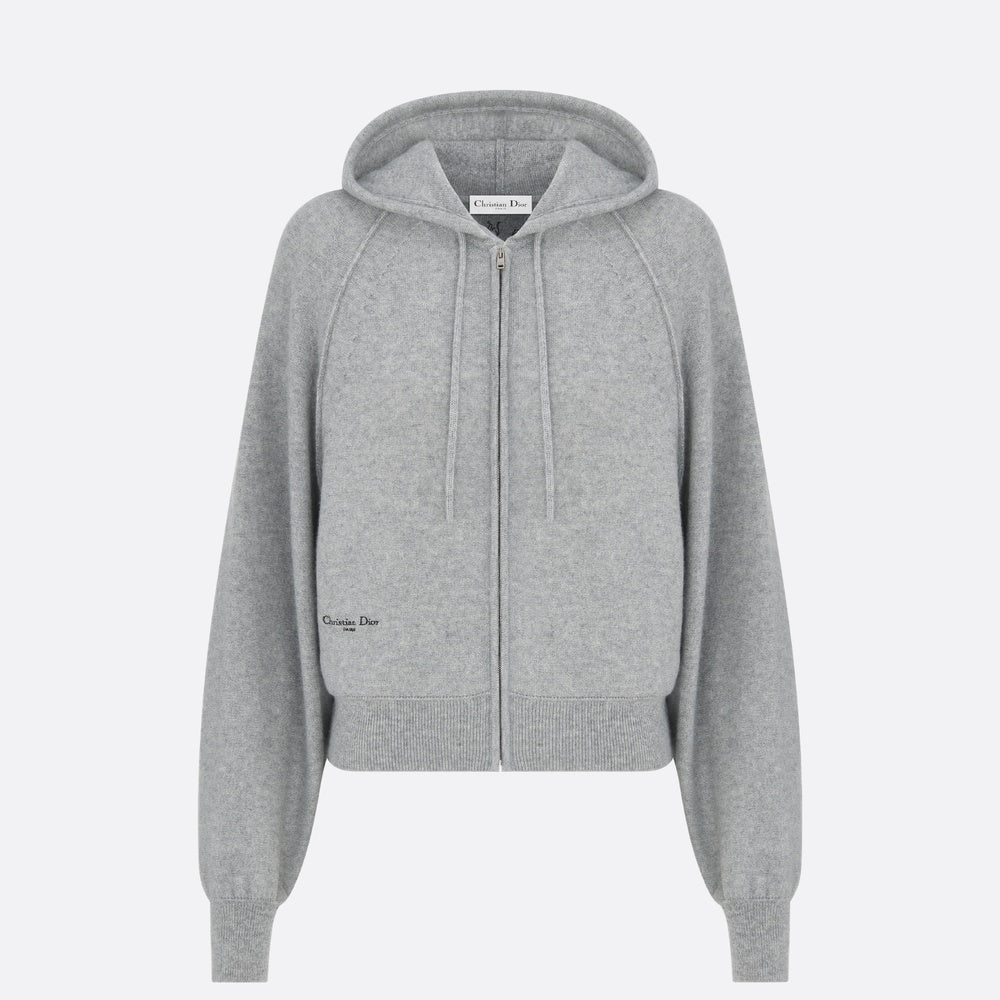 Hooded Zipped Cardigan