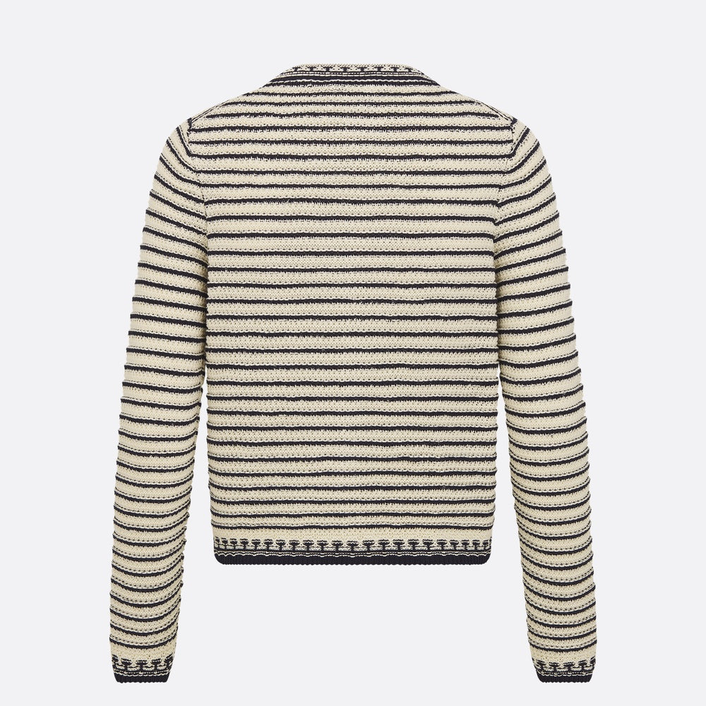 Dior Mariniere Cardigan
