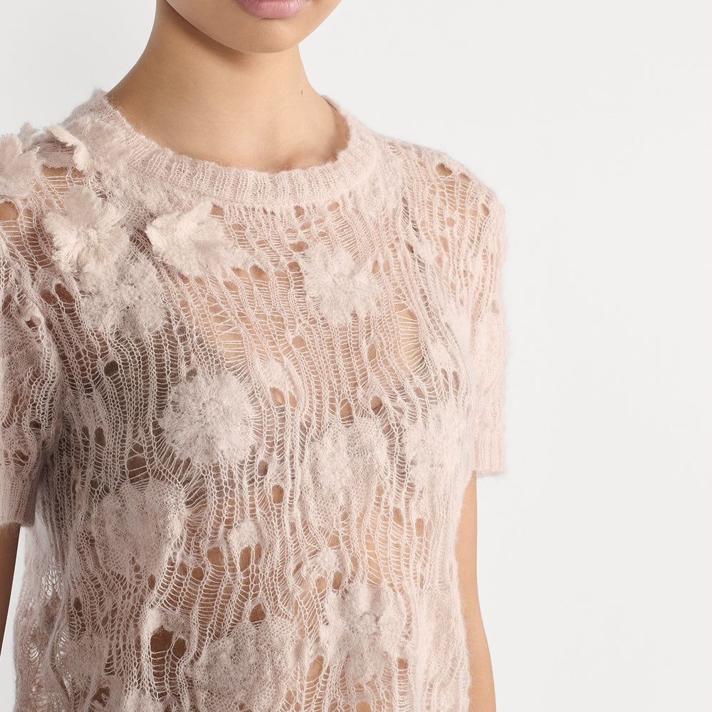 Short-Sleeved Sweater