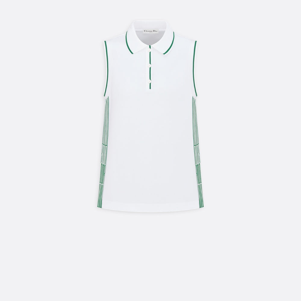 Dior Vibe Sleeveless Polo Shirt