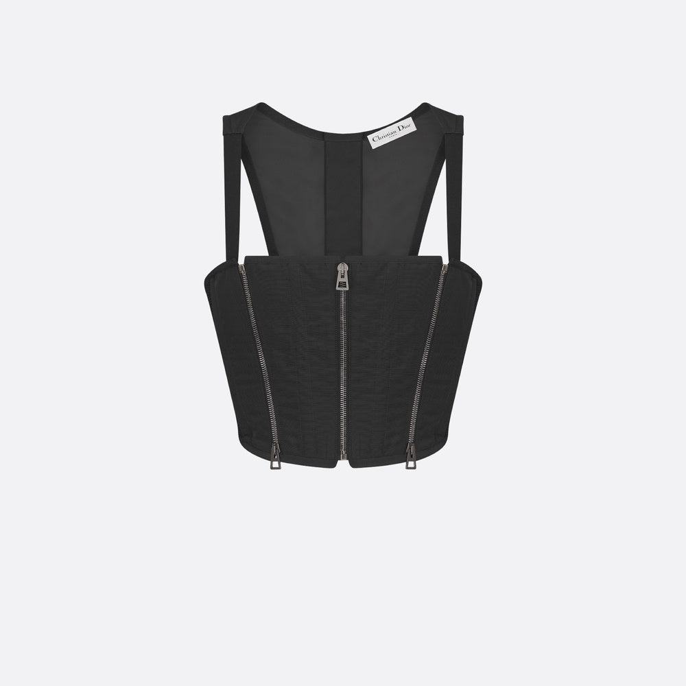 Zipped Bustier