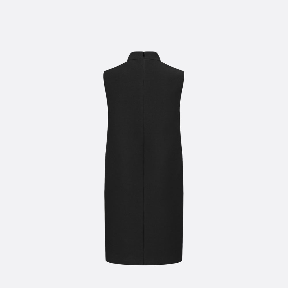 Short Dress with CD Buttons