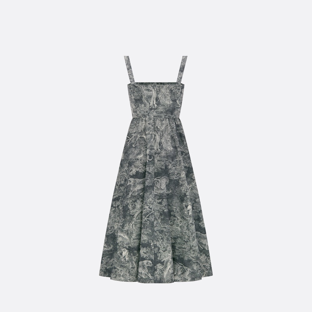 Dioriviera Mid-Length Flared Dress