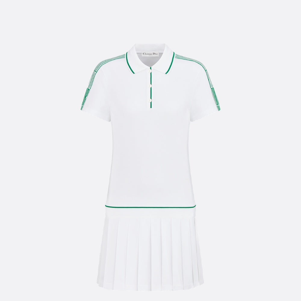 Dior Vibe Short Pleated Dress