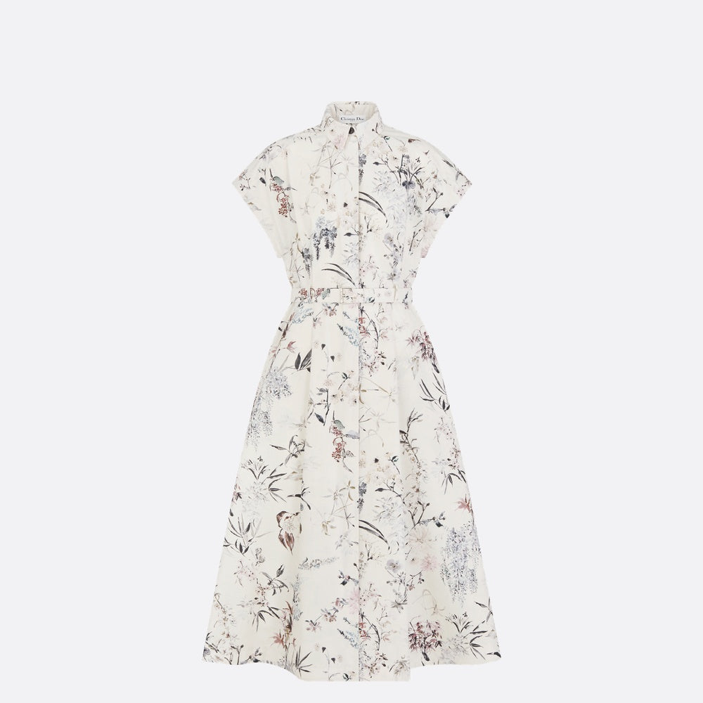 Mid-Length Belted Shirtdress