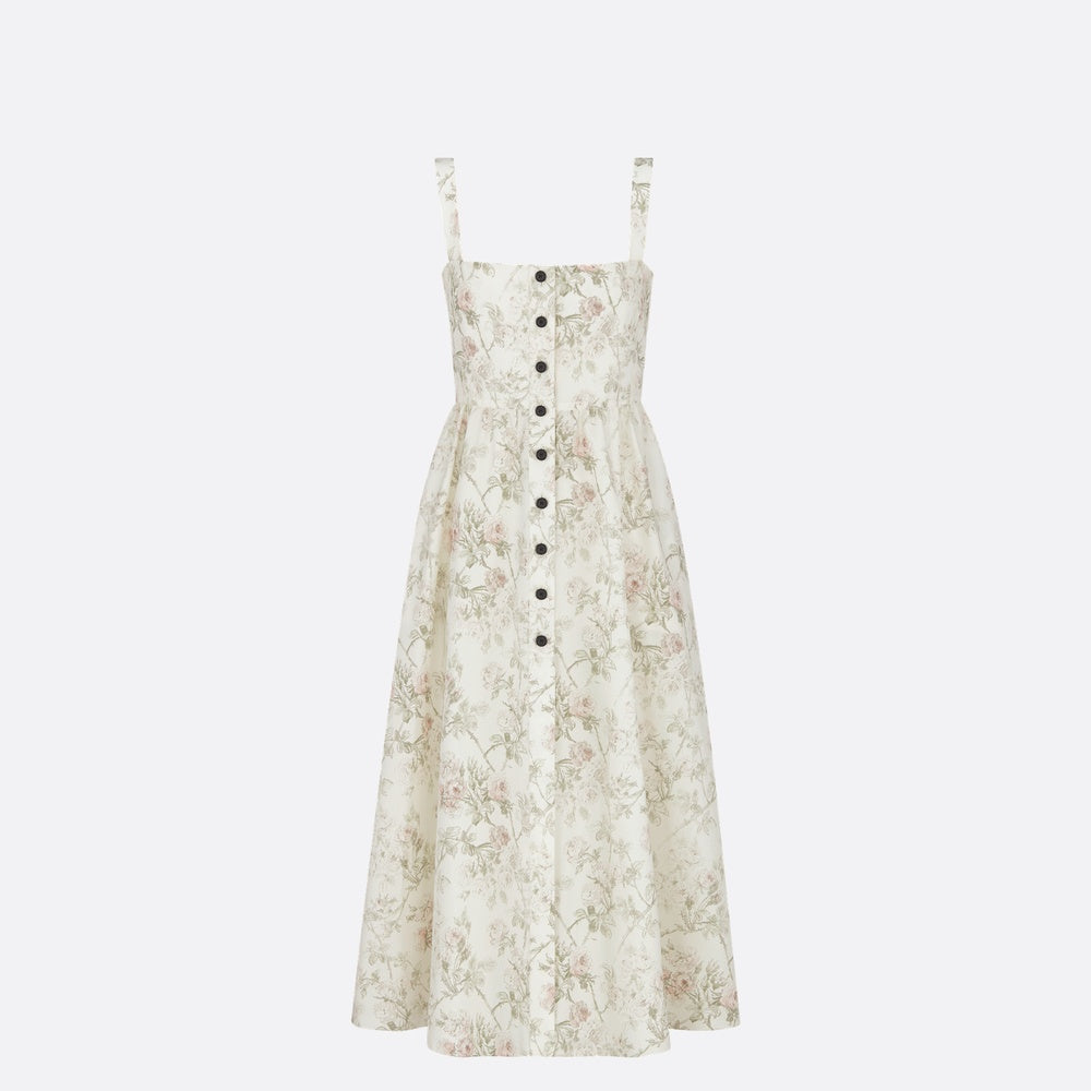 Mid-Length Flared Dress