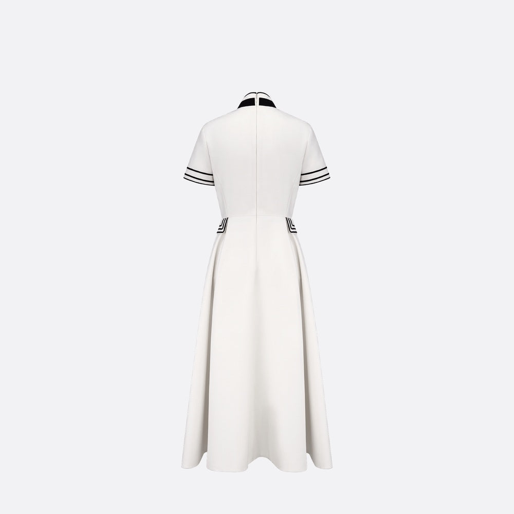 Mid-Length Belted Shirtdress