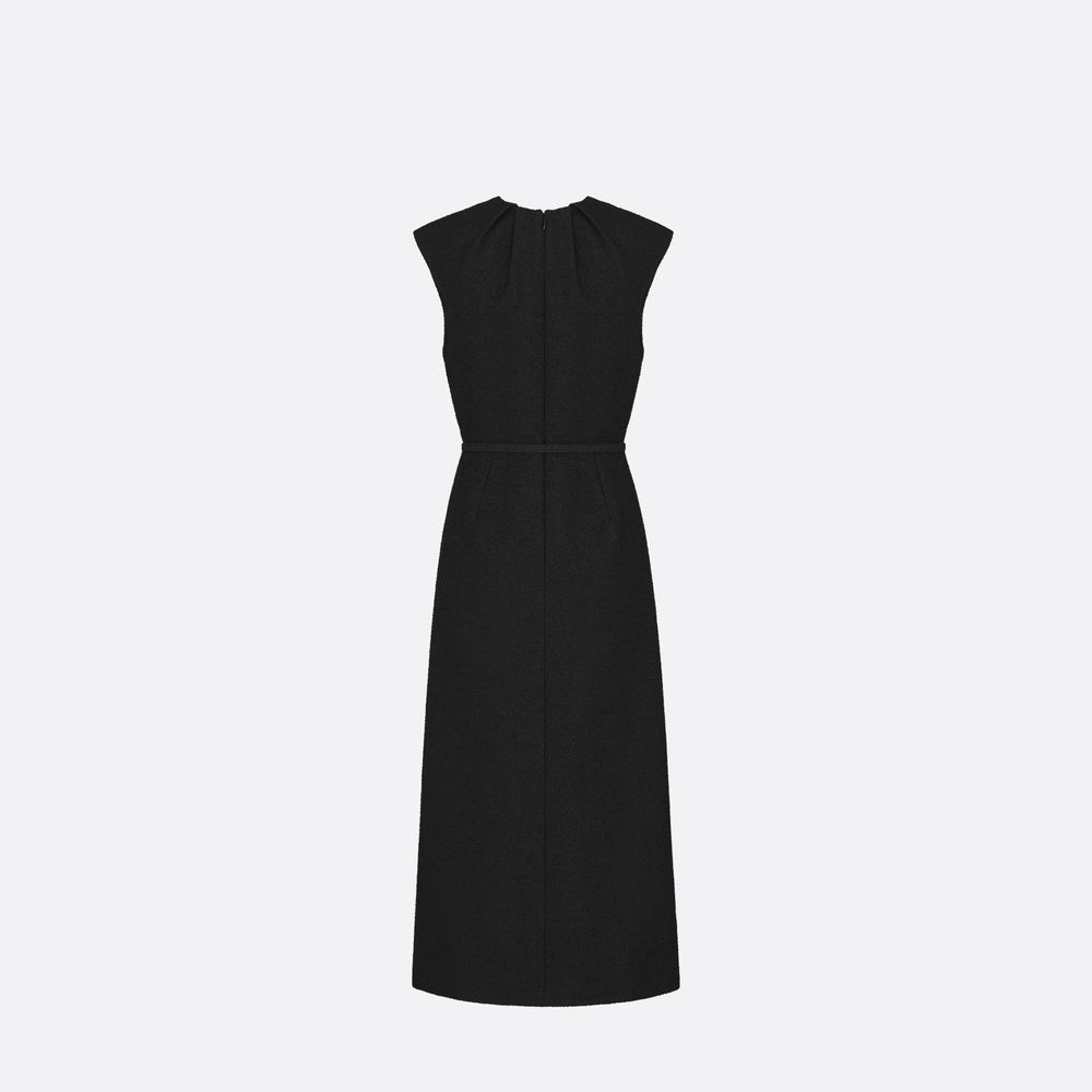 Mid-Length Belted Dress