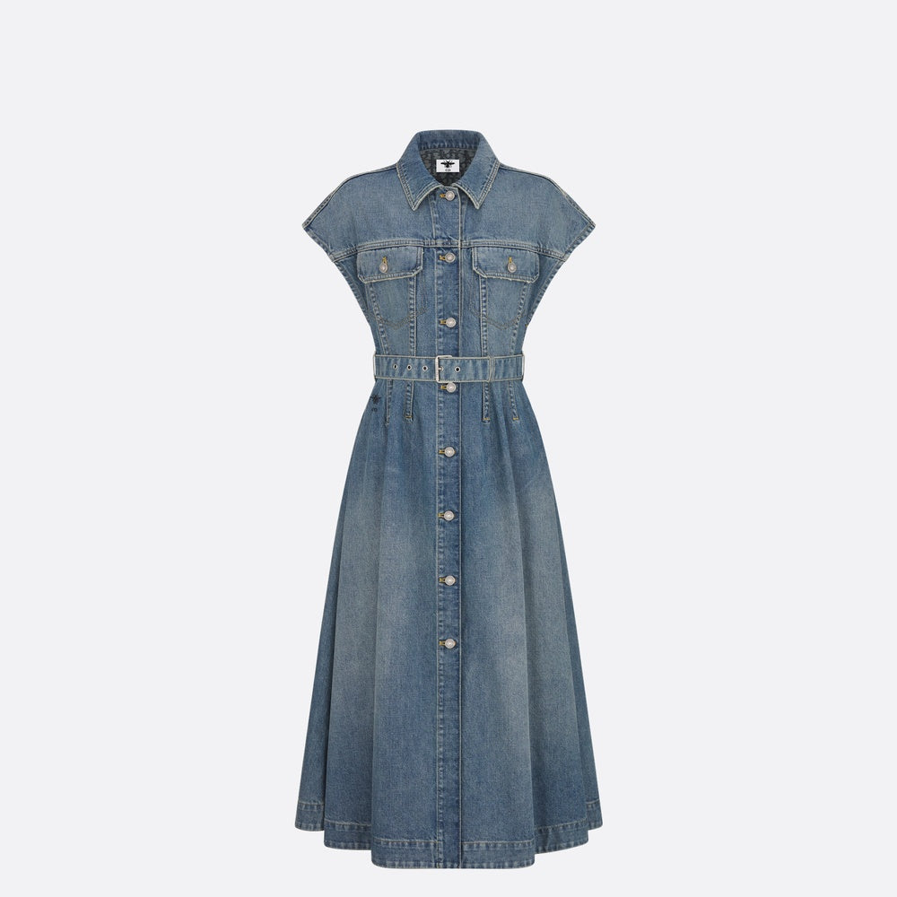 Mid-Length Flared Dress