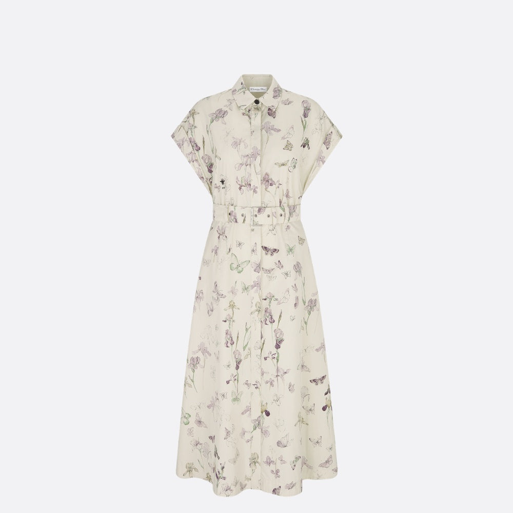 Mid-Length Belted Shirtdress