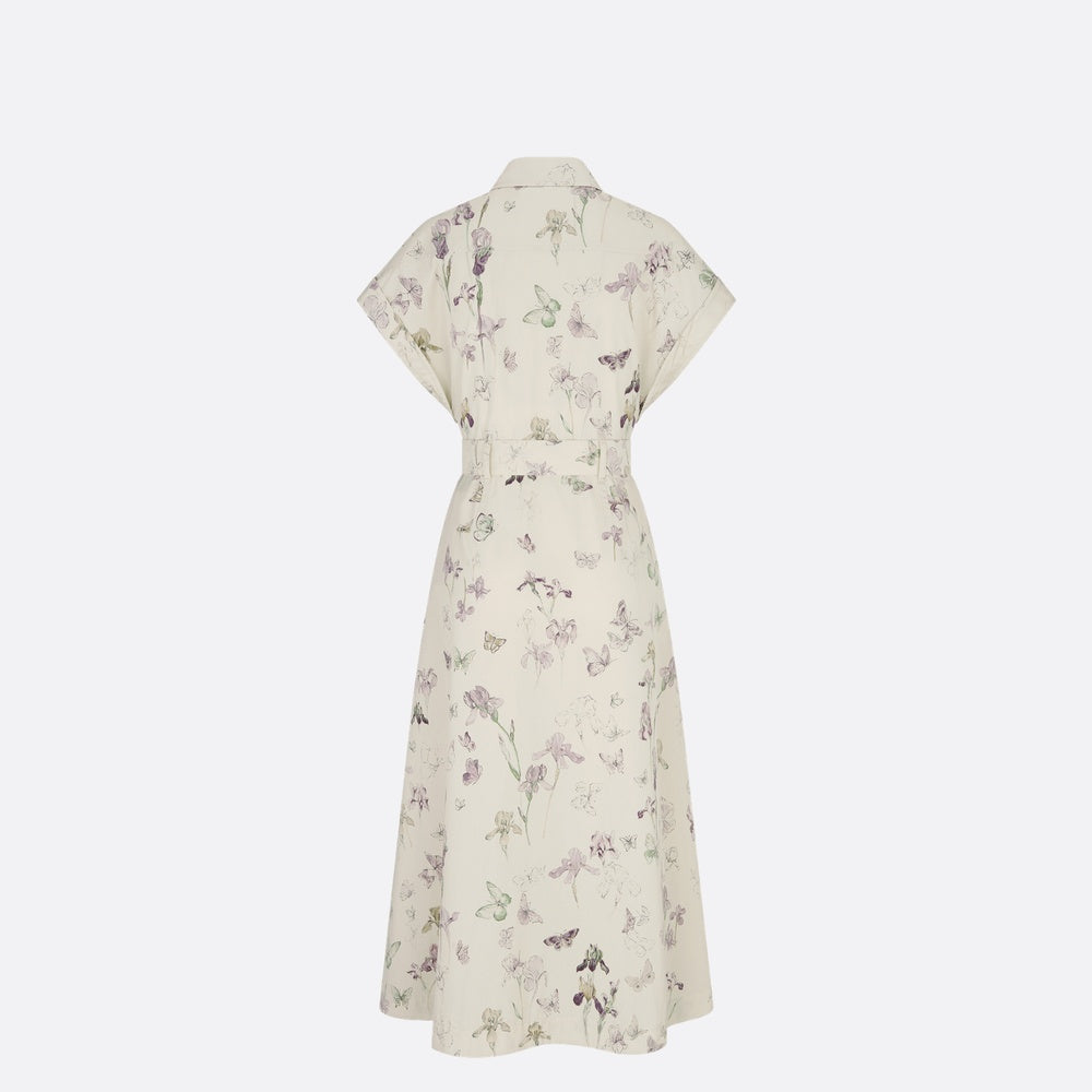 Mid-Length Belted Shirtdress