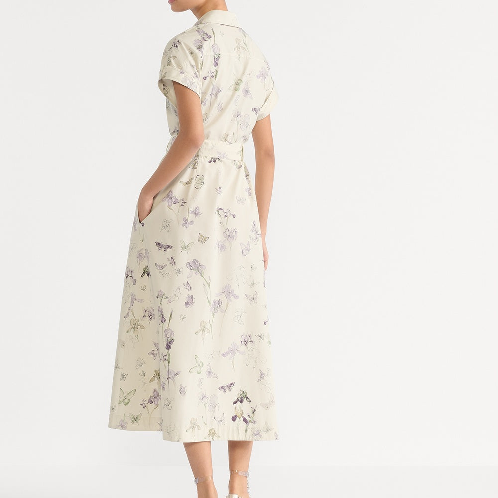 Mid-Length Belted Shirtdress
