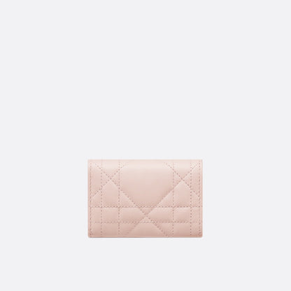Dior Caro Glycine Wallet with Crystals