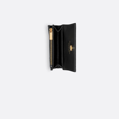 Dior Caro Glycine Wallet with Crystals