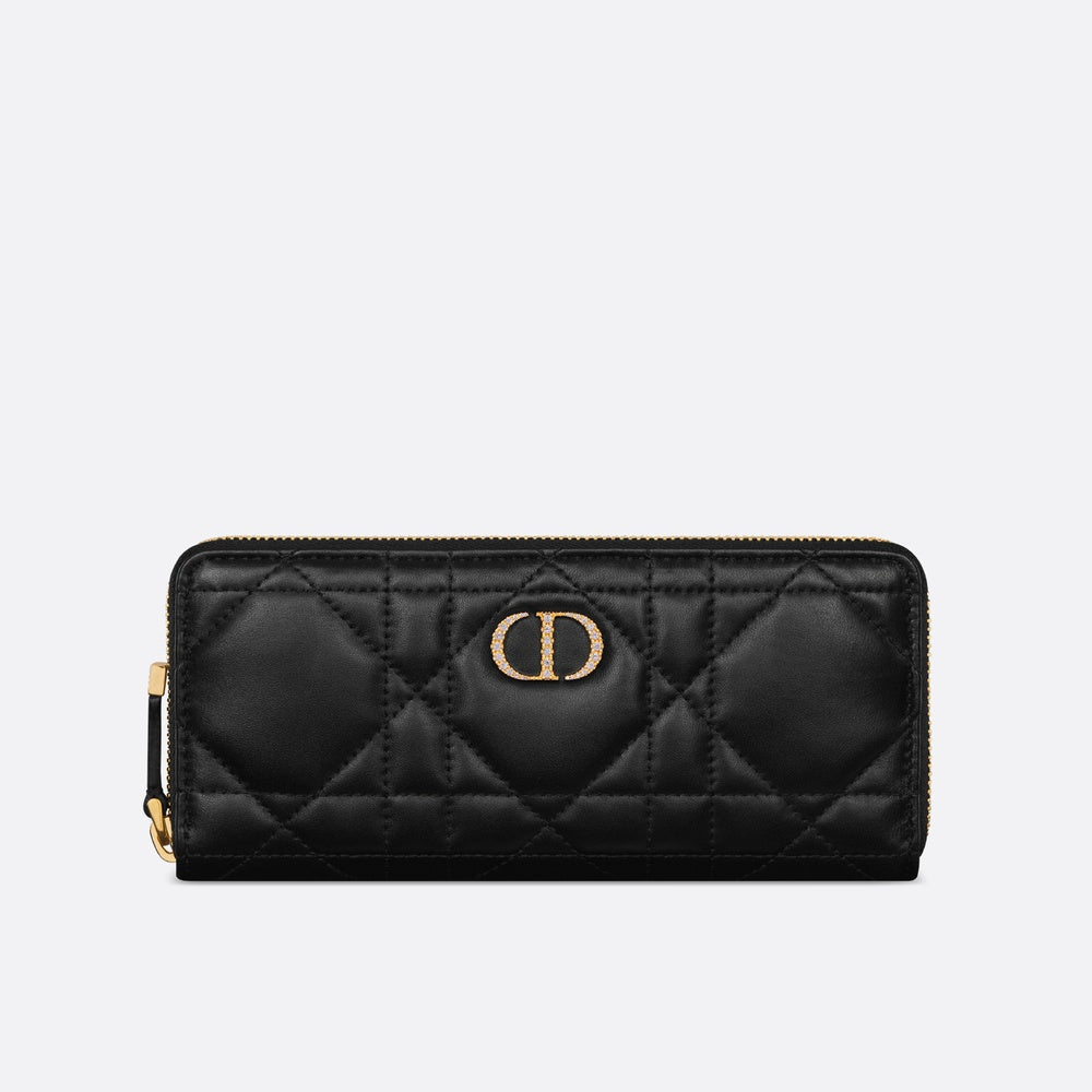 Miss Caro Voyageur Slim Wallet with Crystals
