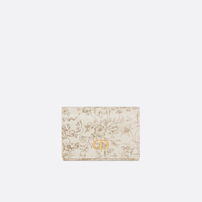 Dior Caro Glycine Wallet