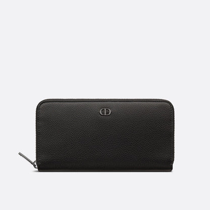 CD Icon Long Zipped Wallet