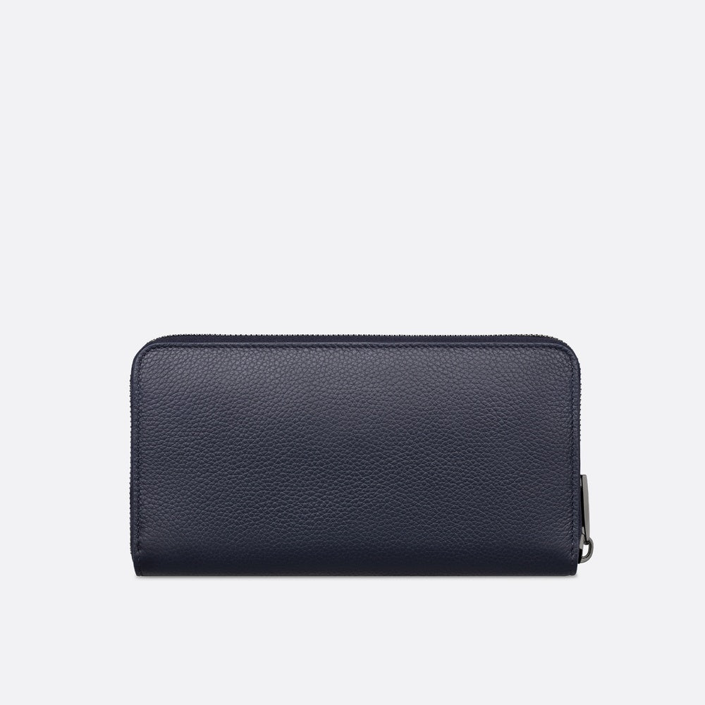 CD Icon Long Zipped Wallet