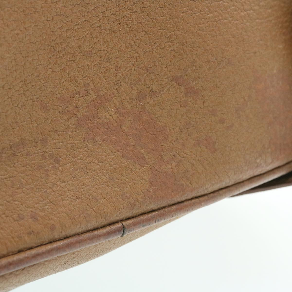 GUCCI Bamboo Backpack Suede Brown  ds086