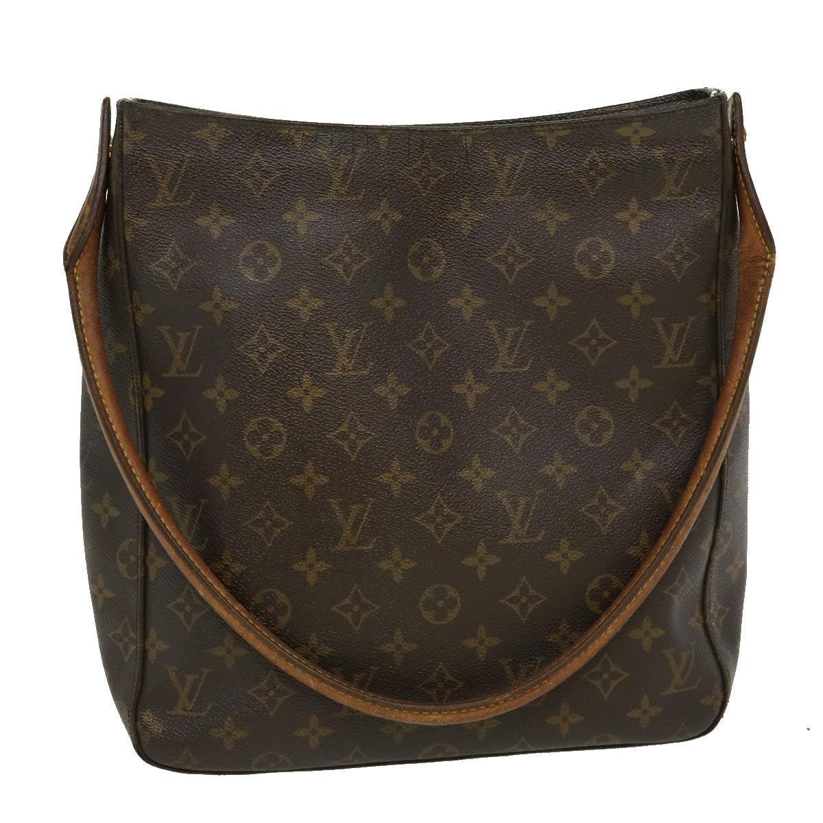 LOUIS VUITTON Monogram Looping GM Shoulder Bag M51145 LV ds486
